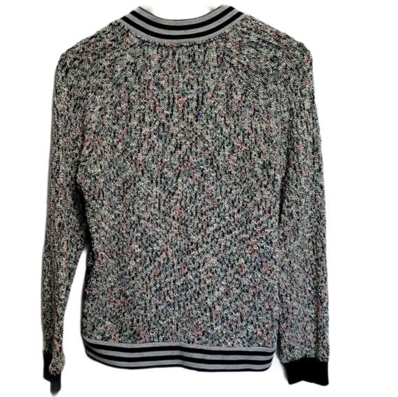 BKE Button-Up Multi-Pattern Sweater Jacket… - Picture 2 of 10